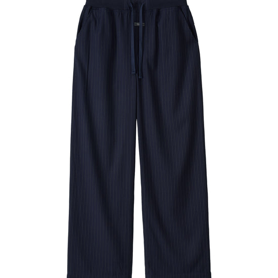 Bitter Cells Pinstripe Wide Banding Slacks