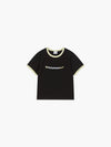 ADLV Kids Snake Initial Ringer Short Sleeve T-Shirt