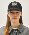 Marithé François Girbaud PIGMENT SMALL CLASSIC LOGO CAP washed black
