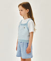 Marithé François Girbaud Kids W Stripe Knit Bustier