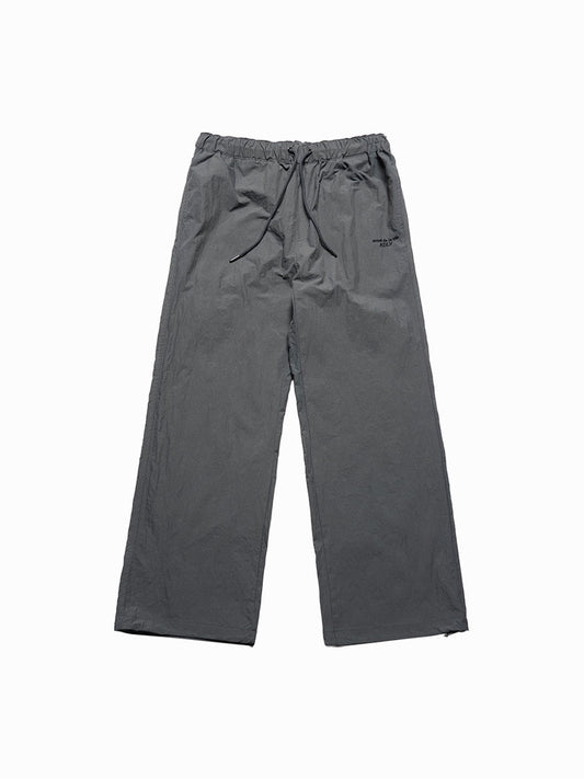 ADLV SOLID NYLON WIDE PANTS