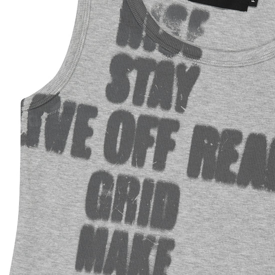 Mahagrid Rise Crack Tank Top