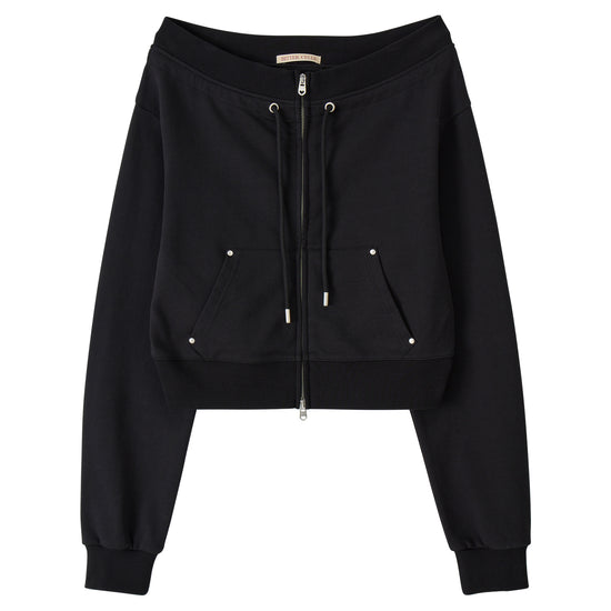 Bitter Cells Vera Off Shoulder Zip Up