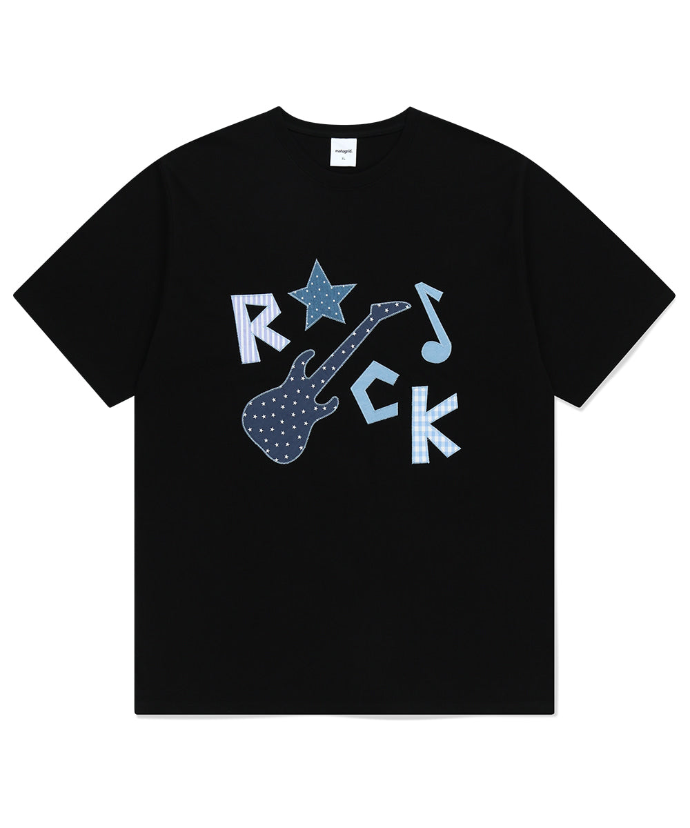 Mahagrid ROCK STAR APPLIQUE TEE