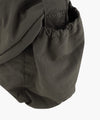 Marithé François Girbaud CLASSIC LOGO STRING NYLON CROSS BAG KHAKI