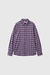 General Idea WOMAN Loose Fit Natural Check Shirt