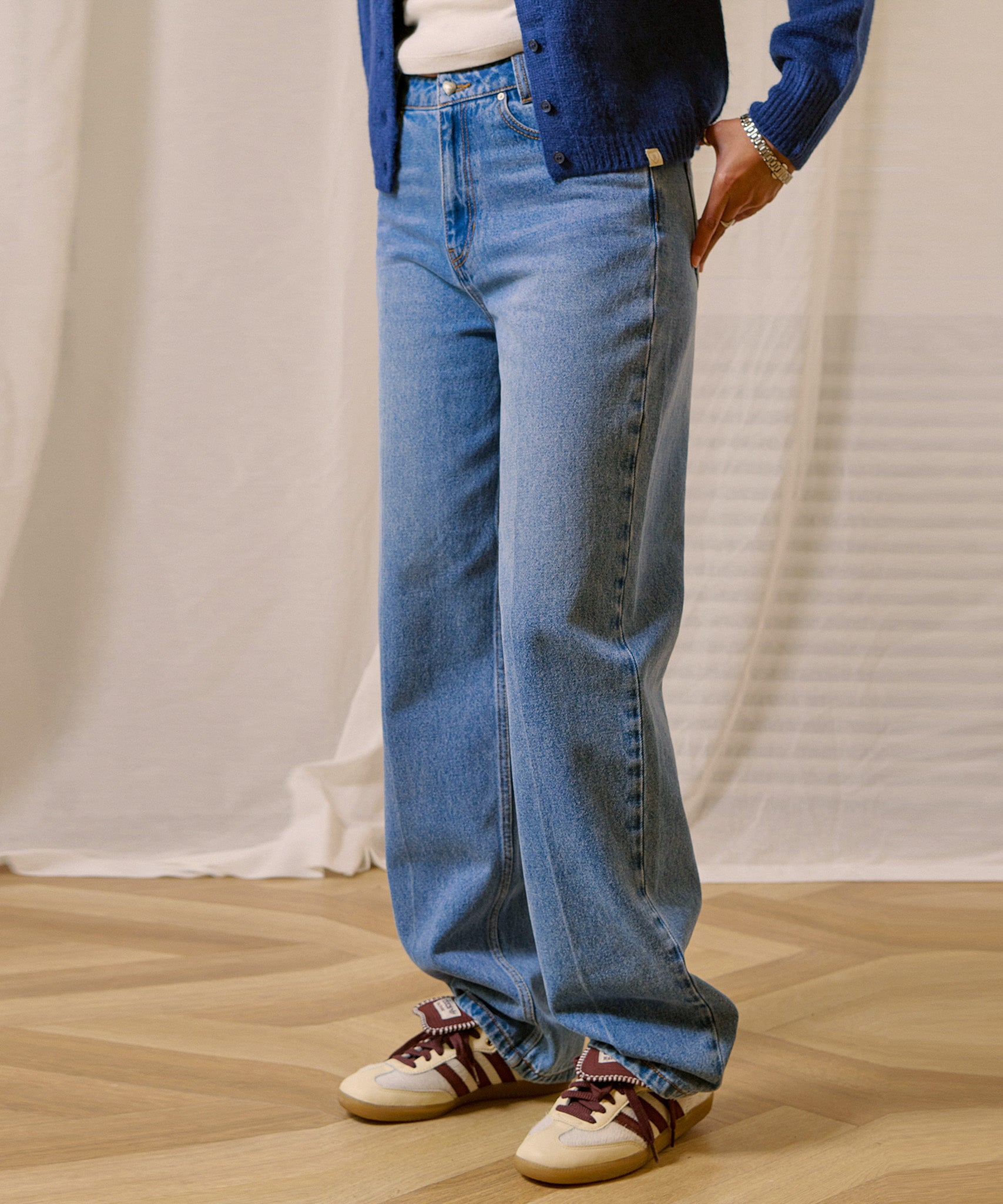 Bitter Cells C.G MID RISE Denim - Light Blue