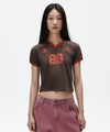 Mahagrid Football Ringer Tee
