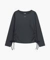 Marithé François Girbaud Marithé SPORT W ATHLEISURE LONG SLEEVE charcoal