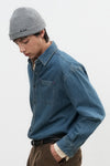 General Idea MAN Pocket Washed Denim Shirt
