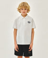 Marithé François Girbaud Kids Small Classic Logo Pocket Tee White
