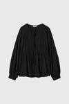 General Idea WOMAN Summer Loose Fit Raglan Pintuck Blouse
