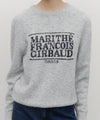 Marithé François Girbaud Boucle Classic Logo Knit Pullover