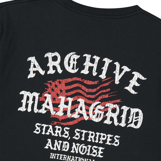 Mahagrid Flag Archive Tee Black