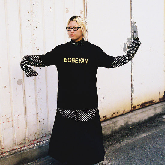 Nice Ghost Club dededede isobeyan tee [black]