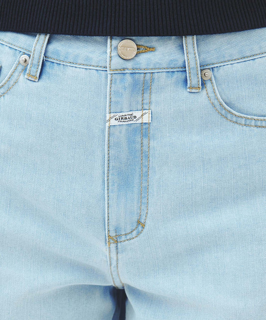Marithé François Girbaud W SUMMER SEMI WIDE DENIM PANTS