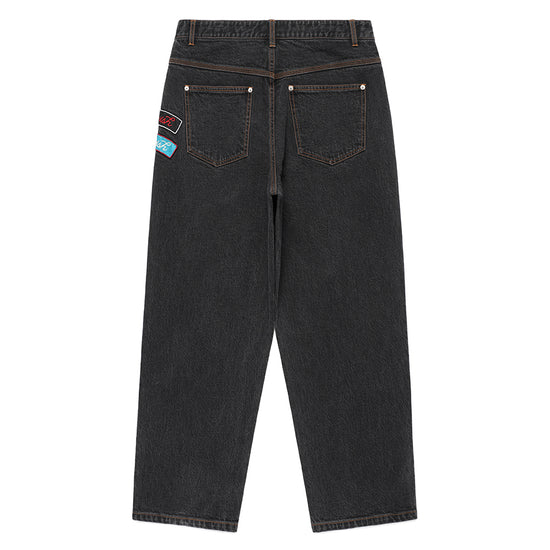 Cavish Patchwork Denim Pants