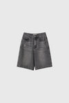 General Idea WOMAN Wide Bermuda Denim Pants