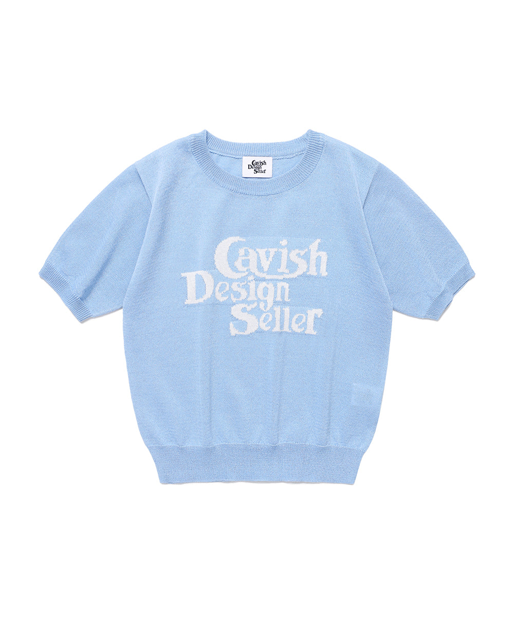 Cavish Women's Seller Logo Intarsia Knit