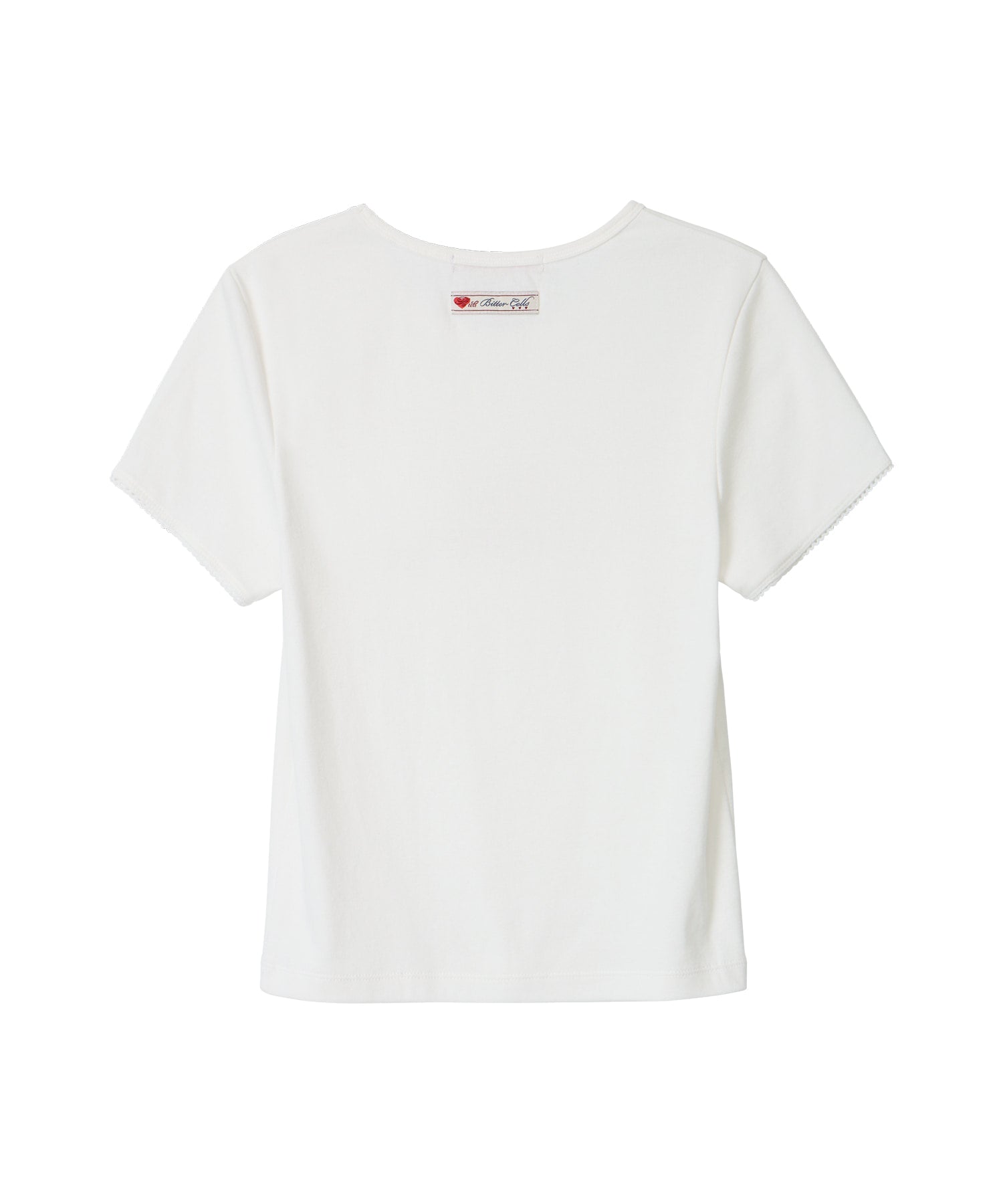 Bitter Cells Porcelain Rose Tee-Ivory