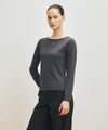 Marithé François Girbaud Marithé SPORT W ATHLEISURE LONG SLEEVE charcoal