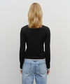 Marithé François Girbaud Women's Layered Turtle Neck Long Sleeve Light Brown