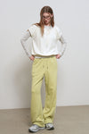 General Idea WOMAN Lace Trim Sweat Pants