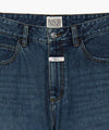 Marithé François Girbaud NEW M HIGH STRAIGHT DENIM PANTS