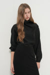 General Idea WOMAN Silky Scarf Blouse