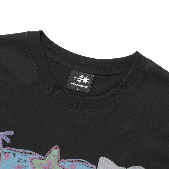 Nice Ghost Club Ribbon Party Tee [Black]