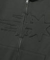 Nice Ghost Club 3 Star Logo Zip Hoodie