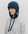 Marithé François Girbaud Classic Logo Earflap Beanie