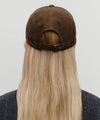 Marithé François Girbaud Corduroy Classic Logo Cap