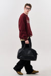 General Idea UNISEX Boston Bag [BLACK]