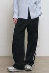 General Idea WOMAN Lace Trim Sweat Pants