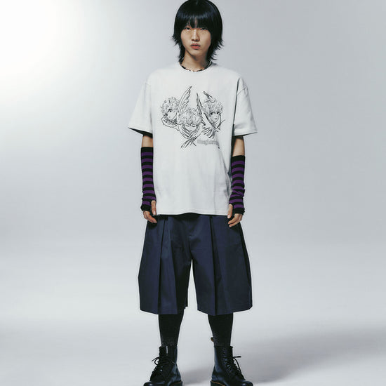 Nice Ghost Club 3 Great Angels Tee [Light Grey]