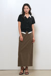 General Idea WOMAN Layered Essential Half Cardigan