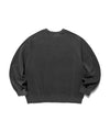 Nice Ghost Club Logo Pigment Sweatshirts [Charcoal]