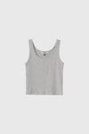 General Idea WOMAN Solid U-Neck Sleeveless
