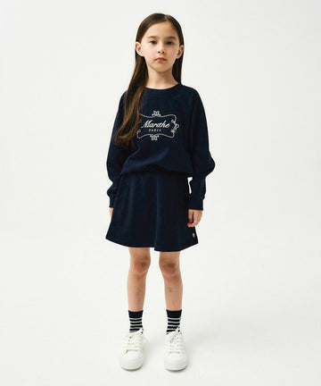 Marithé François Girbaud ENFANT W CIRCLE LOGO SWEAT SKIRT