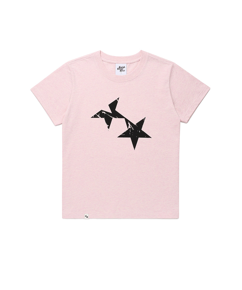 Cavish Women's Twin Star Short Sleeve Tee