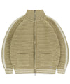 Mahagrid TRACK KNIT ZIP-UP