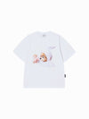 ADLV AC Bear Baby Face Bunny Short Sleeve T-Shirt