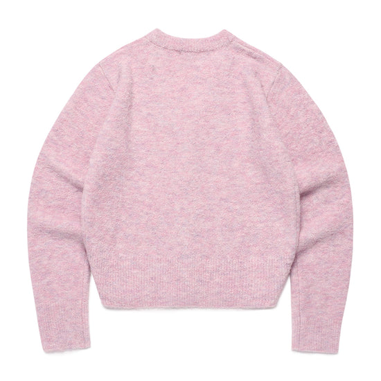 Cavish Women's Two Tone Boucle Cardigan in Pink