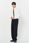 General Idea UNISEX Neo-Classic Poplin Shirt [WHITE]