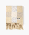 Marithé François Girbaud Fuzzy Check Knit Muffler