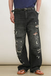 General Idea MAN Destroyed Denim Pants
