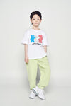 ADLV Kids French Alien Bear Short Sleeve T-Shirt