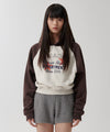 Mahagrid Department Star Crop Hoodie