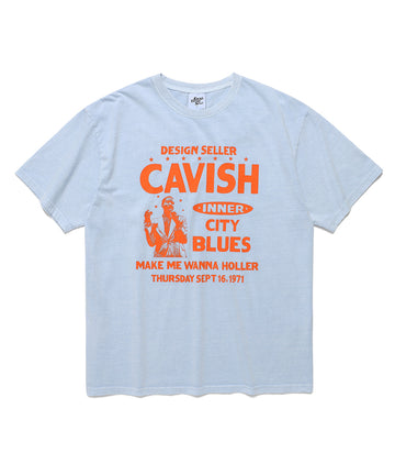 Cavish Pigment City Blues Short Sleeve Tee
